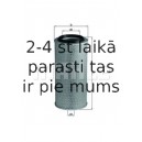 Воздушный фильтр MAHLE ORIGINAL LX 236