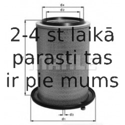 Воздушный фильтр MAHLE ORIGINAL LX 451