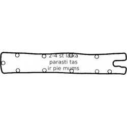 Прокладка, крышка головки цилиндра REINZ 71-34452-00