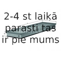 Воздушный фильтр MAHLE ORIGINAL LX 467/1