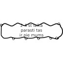 Прокладка, крышка головки цилиндра REINZ 71-33956-00