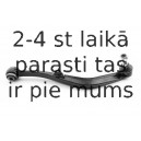 Рычаг независимой подвески колеса, подвеска колеса MOOG ME-TC-7764