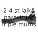 Stūres šķērsstiepņa uzgalis MOOG FI-ES-0241