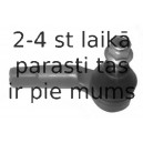 Stūres šķērsstiepņa uzgalis MOOG FD-ES-2262