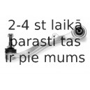 Рычаг независимой подвески колеса, подвеска колеса MOOG BM-WP-2437