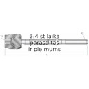 Aksiālais šarnīrs, Stūres šķērsstiepnis MOOG OP-AX-0432