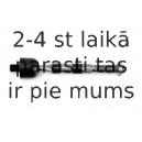 Aksiālais šarnīrs, Stūres šķērsstiepnis MOOG MI-AX-4444