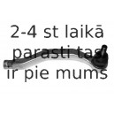 Stūres šķērsstiepņa uzgalis MOOG HO-ES-2585