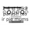 Ремкомплект, балка моста MOOG FI-RK-3827