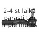 Stūres šķērsstiepņa uzgalis MOOG MD-ES-2362