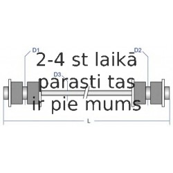 Тяга / стойка, стабилизатор MOOG ME-LS-3316