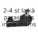 Stūres šķērsstiepņa uzgalis MOOG OP-ES-5565