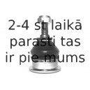 Balst-/Virzošais šarnīrs MOOG HO-BJ-3290