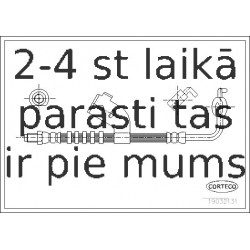 Bremžu šļūtene CORTECO 19032131