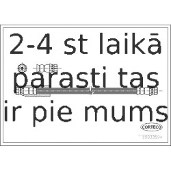Bremžu šļūtene CORTECO 19033594