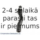 Stūres šķērsstiepņa uzgalis BLUE PRINT ADT387217