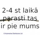 Trose, Stāvbremžu sistēma BLUE PRINT ADA104609