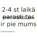 Свеча накаливания BLUE PRINT ADT31811