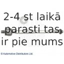 Aksiālais šarnīrs, Stūres šķērsstiepnis BLUE PRINT ADT387181
