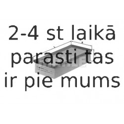 Воздушный фильтр MAHLE ORIGINAL LX 979