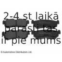 Комплект тормозных колодок, дисковый тормоз BLUE PRINT ADG04280