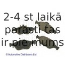 Комплект тормозных колодок, дисковый тормоз BLUE PRINT ADT342165