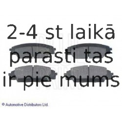 Комплект тормозных колодок, дисковый тормоз BLUE PRINT ADH24258