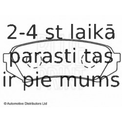Комплект тормозных колодок, дисковый тормоз BLUE PRINT ADT342111