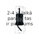 Degvielas filtrs MAHLE ORIGINAL KL 115