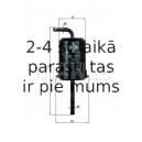 Degvielas filtrs MAHLE ORIGINAL KL 117