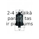 Degvielas filtrs MAHLE ORIGINAL KL 129