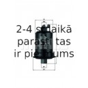 Degvielas filtrs MAHLE ORIGINAL KL 132
