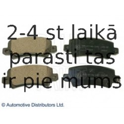 Комплект тормозных колодок, дисковый тормоз BLUE PRINT ADT342131