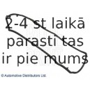 Blīve, Motora bloka galvas vāks BLUE PRINT ADS76721C
