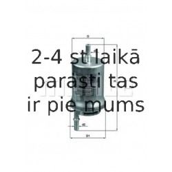 Degvielas filtrs MAHLE ORIGINAL KL 176/6D