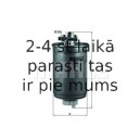 Degvielas filtrs MAHLE ORIGINAL KL 180