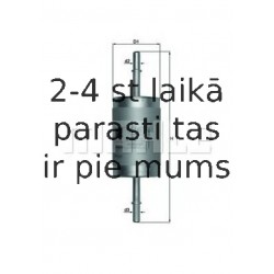 Degvielas filtrs MAHLE ORIGINAL KL 181