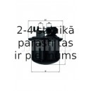 Degvielas filtrs MAHLE ORIGINAL KL 183
