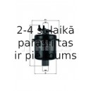 Degvielas filtrs MAHLE ORIGINAL KL 185