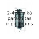 Degvielas filtrs MAHLE ORIGINAL KL 197