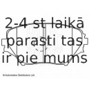 Комплект тормозных колодок, дисковый тормоз BLUE PRINT ADT342120