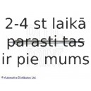 Свеча накаливания BLUE PRINT ADN11823