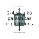 Degvielas filtrs MAHLE ORIGINAL KL 257