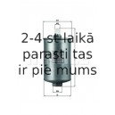 Degvielas filtrs MAHLE ORIGINAL KL 29