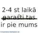 Aksiālais šarnīrs, Stūres šķērsstiepnis BLUE PRINT ADH28731
