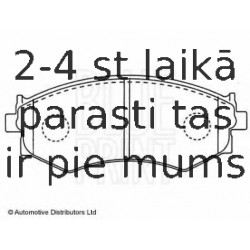 Комплект тормозных колодок, дисковый тормоз BLUE PRINT ADN14272