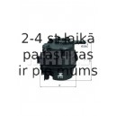 Degvielas filtrs MAHLE ORIGINAL KL 418