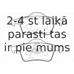 Bremžu uzliku kompl., Disku bremzes DURON DBP381383