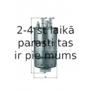Degvielas filtrs MAHLE ORIGINAL KL 566