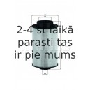 Топливный фильтр MAHLE ORIGINAL KX 191/1D